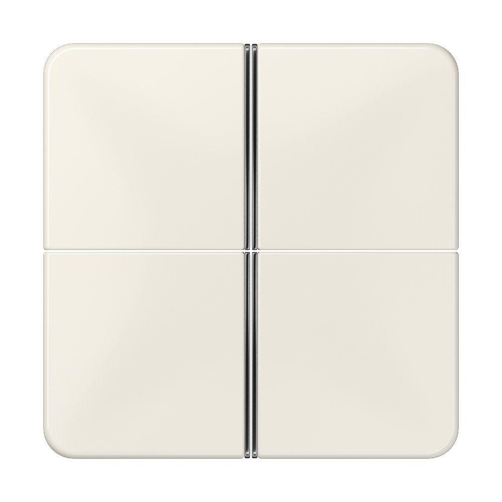 JUNG Taste_4t Schalter ws glz CD 404 TSA