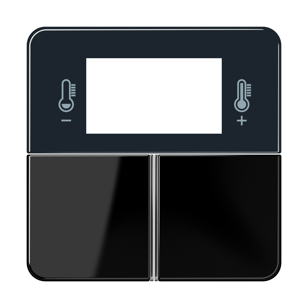 JUNG Taste 3t Schalter sw glz CD 4093 TSA SW