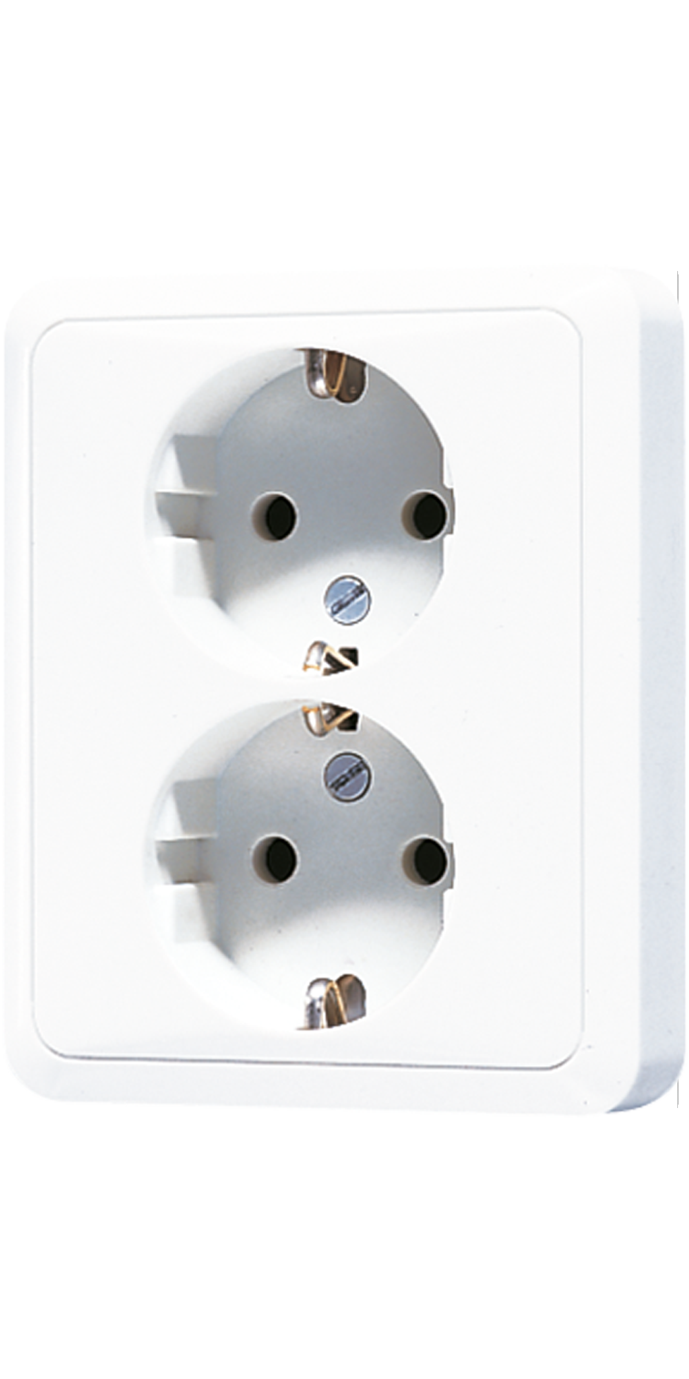 JUNG Steckdose 2f aws glz UP IP20 vert CD 5020 N WW