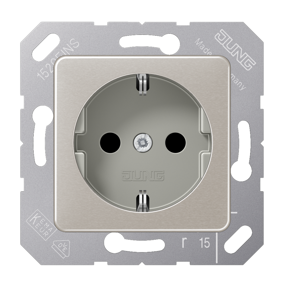 JUNG Steckdose 1f gr UP IP20 vert CD 5120 BF PG