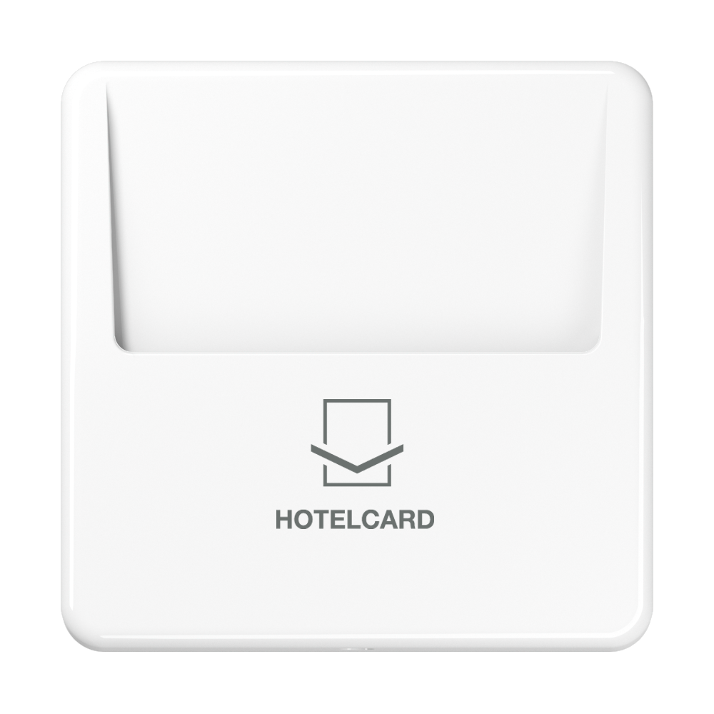 JUNG Hotelcard Schalter aws glz CD 590 CARD WW