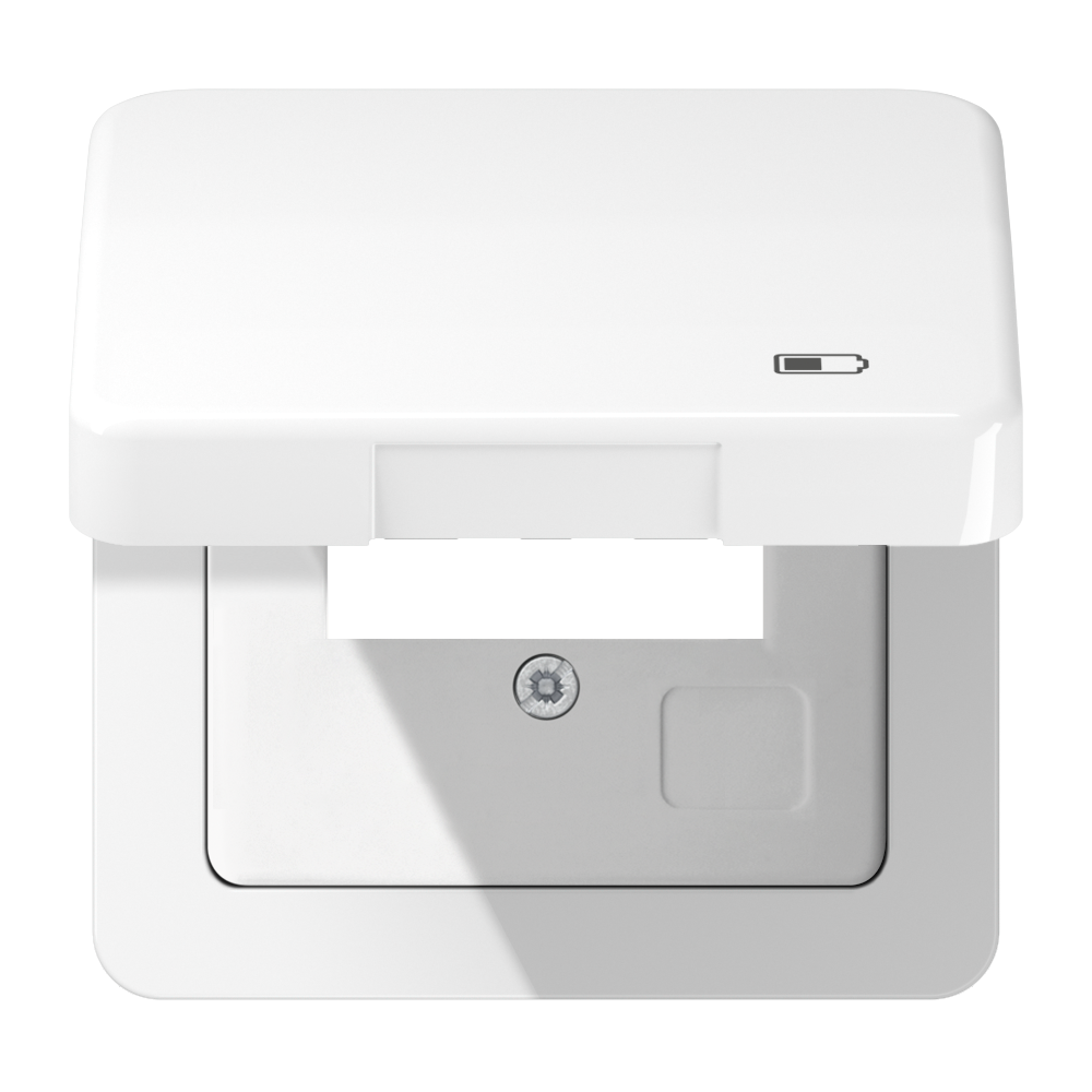 JUNG Klappdeckel aws CD 590 KL USB WW