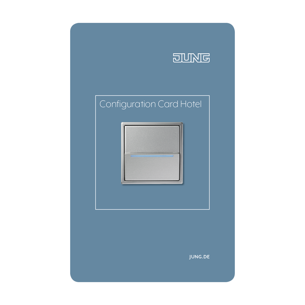 JUNG Datenträger Karte Berührungslos CONFIG RFID