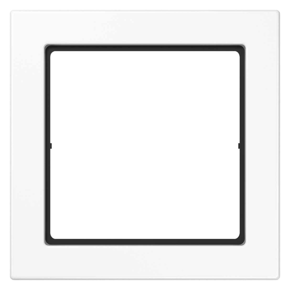 JUNG Einbaurahmen 1f aws glz Kst LS / FLAT DESIGN FD 981 WW