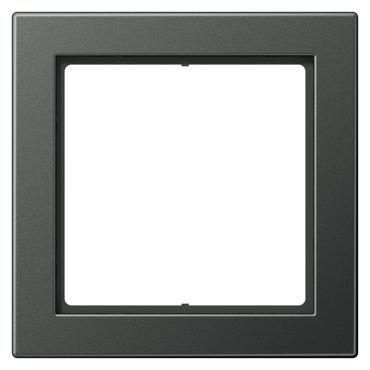 JUNG Einbaurahmen 1f anth mt Metall LS / FLAT DESIGN FDAL 2981 AN f.GEB-K