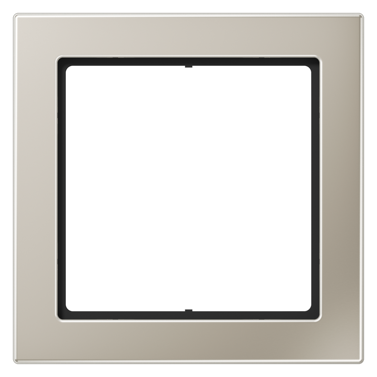 JUNG Einbaurahmen 1f edst mt Metall LS / FLAT DESIGN FDES 2981 f.GEB-K