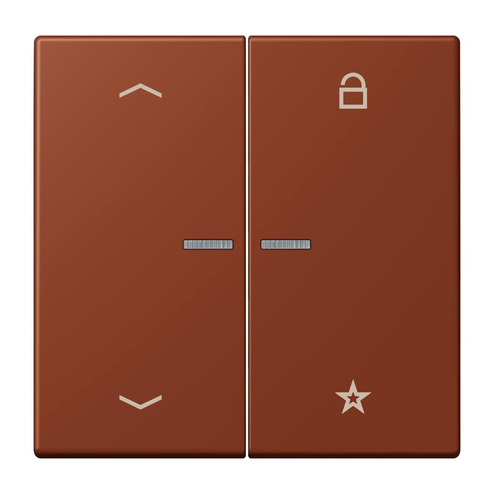 JUNG Bedienelement 2f ter_sie_59 m.Abd LS FM LC 1701 P 247 f.Dimmeins mt LED