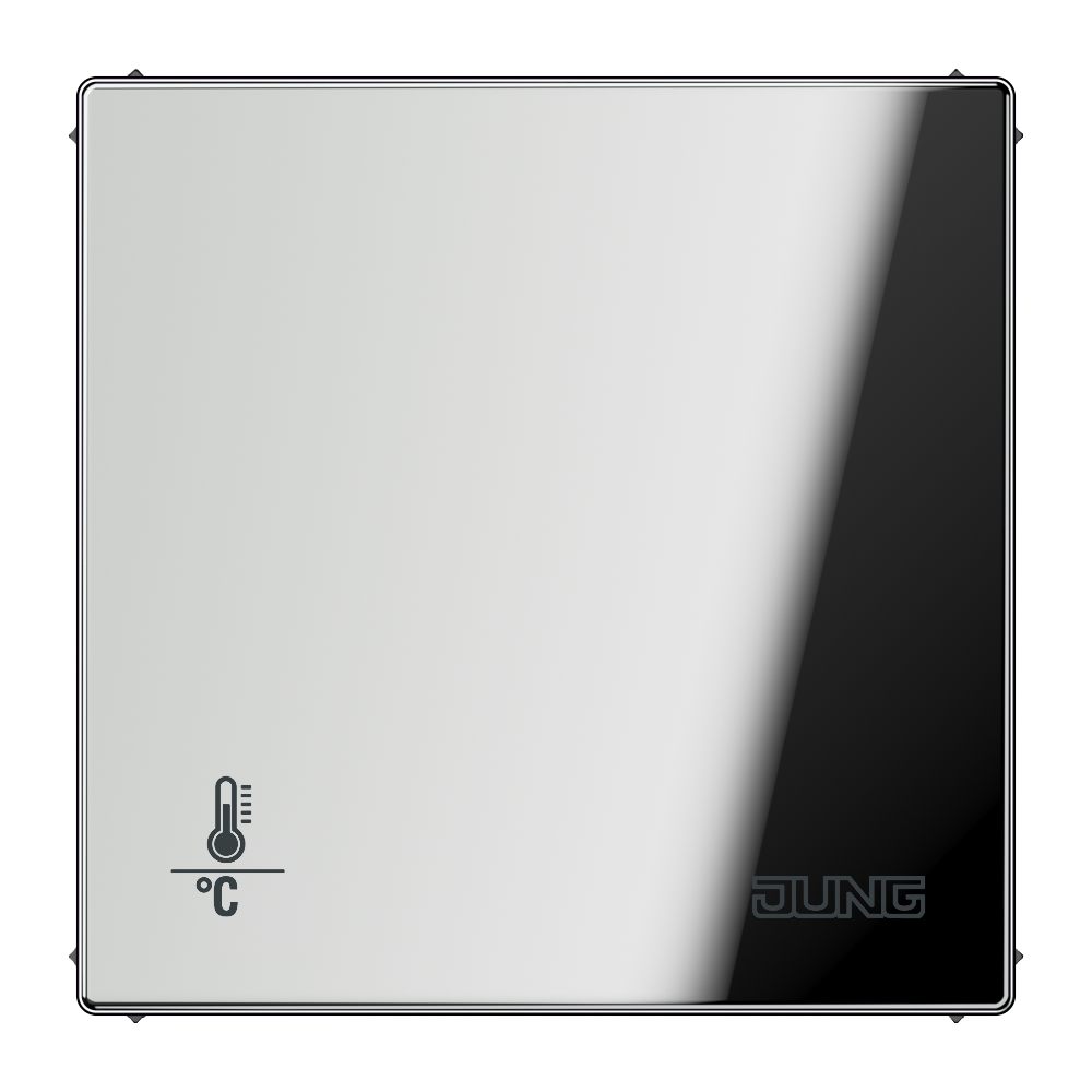 JUNG Raumtemperaturregler UP KNX chr glz LS GCR 2178 ORTS Basiselem
