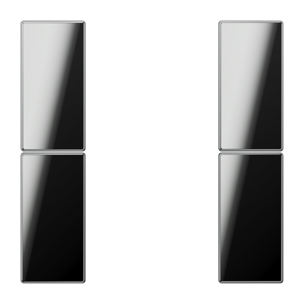 JUNG Wippe Serien Schalter chr glz LS GCR 2502 TSA f.Bussystem