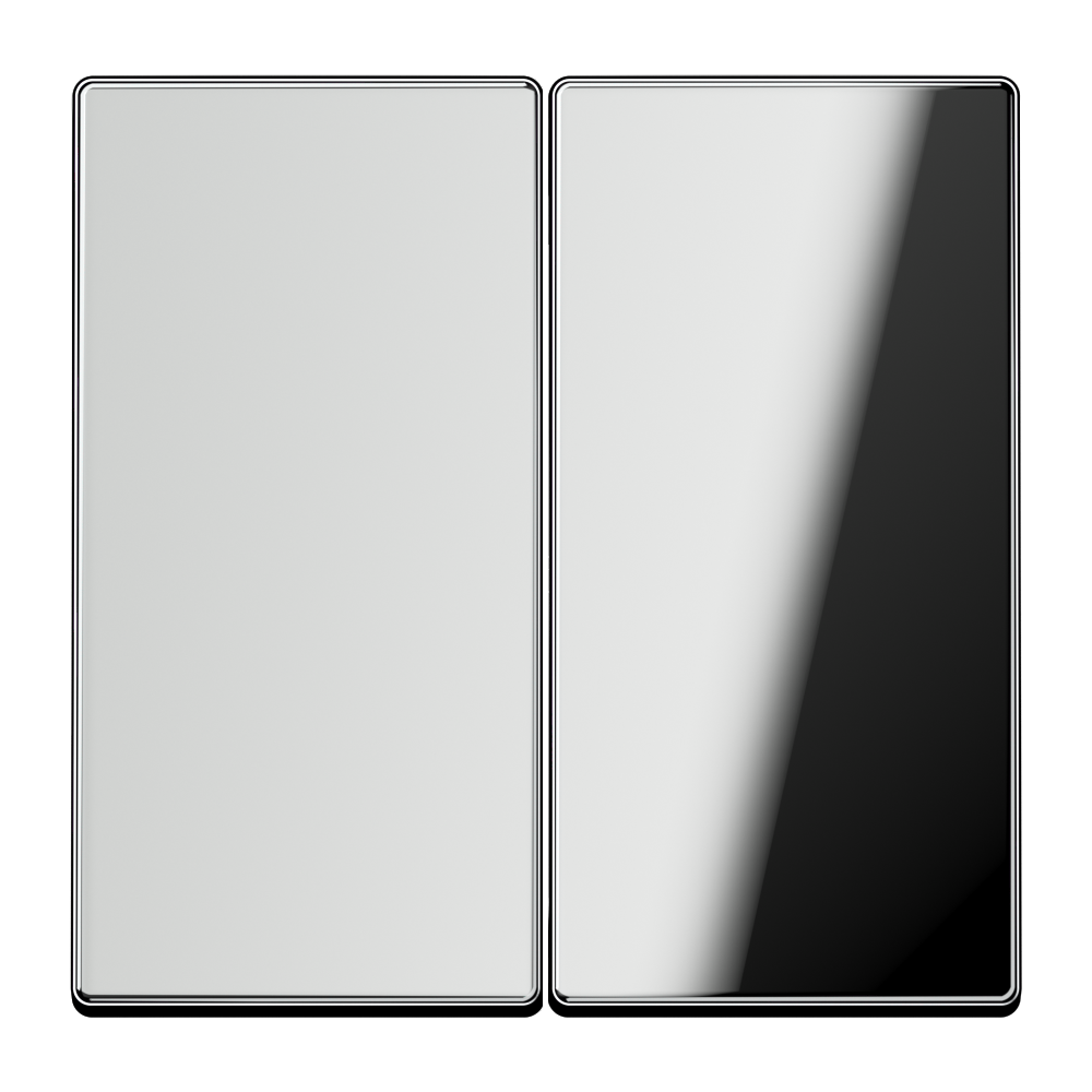 JUNG Wippe Serien Schalter chr glz LS GCR 2995