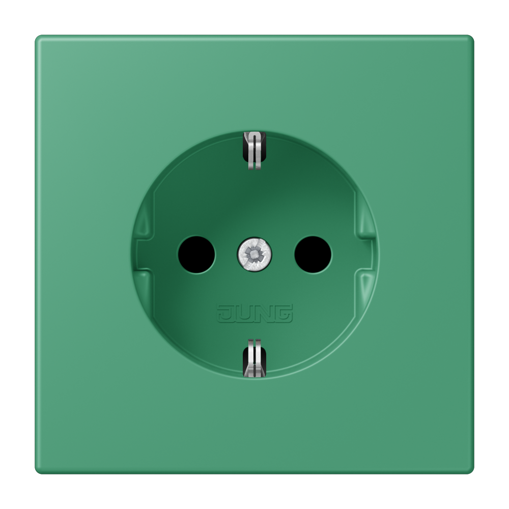 JUNG Steckdose 1f ver_59 mt UP m.BS IP20 LC 1520 KI 250 vert