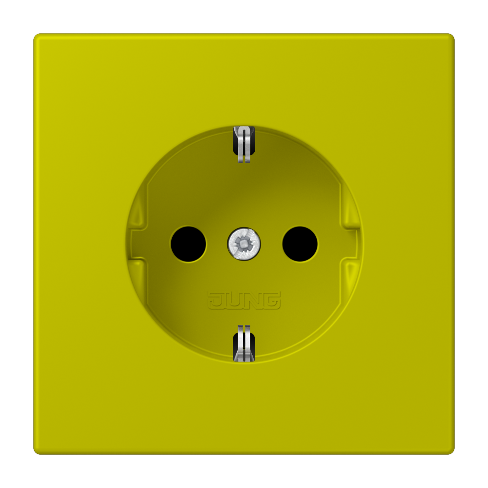 JUNG Steckdose 1f gn mt UP IP20 vert LC 1521 249