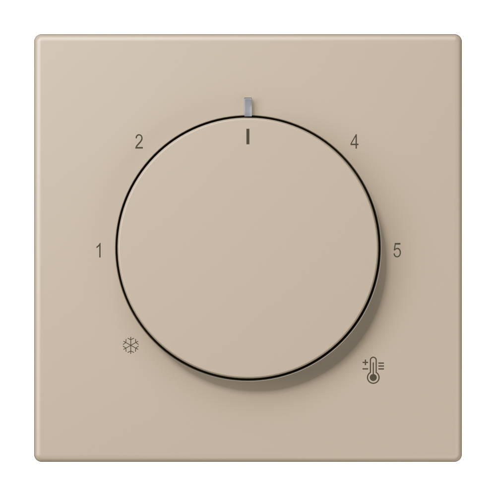 JUNG Abdeckung Thermostat omb_nat_cla mt LC 1749 BF 243