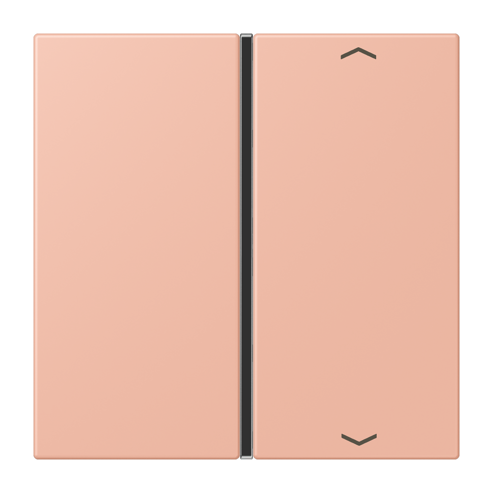JUNG Wippe 1t Schalter ros_cla glz LC 401 TSAP 231 Pfeile f.Bussystem