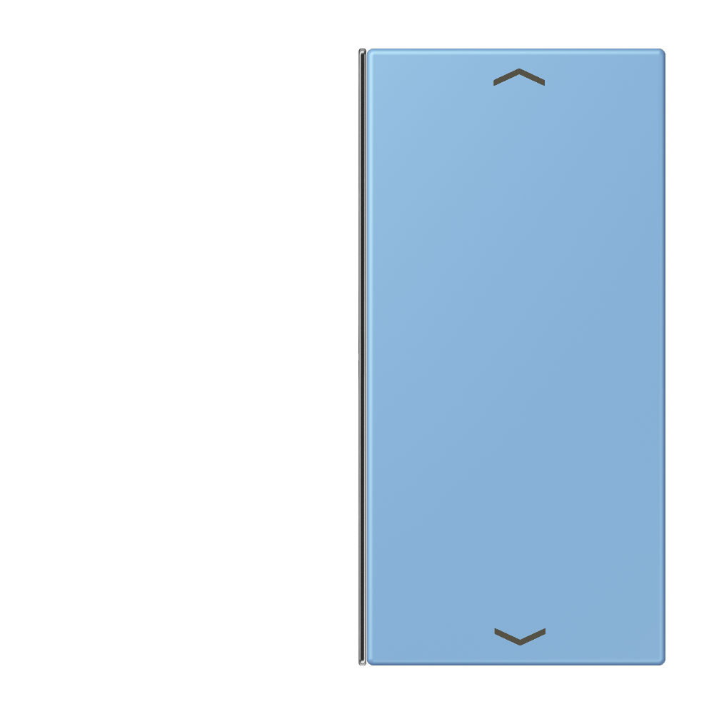 JUNG Wippe 1t Schalter ble_cer_59 glz LC 402 TSAP 256 Pfeile f.Bussystem