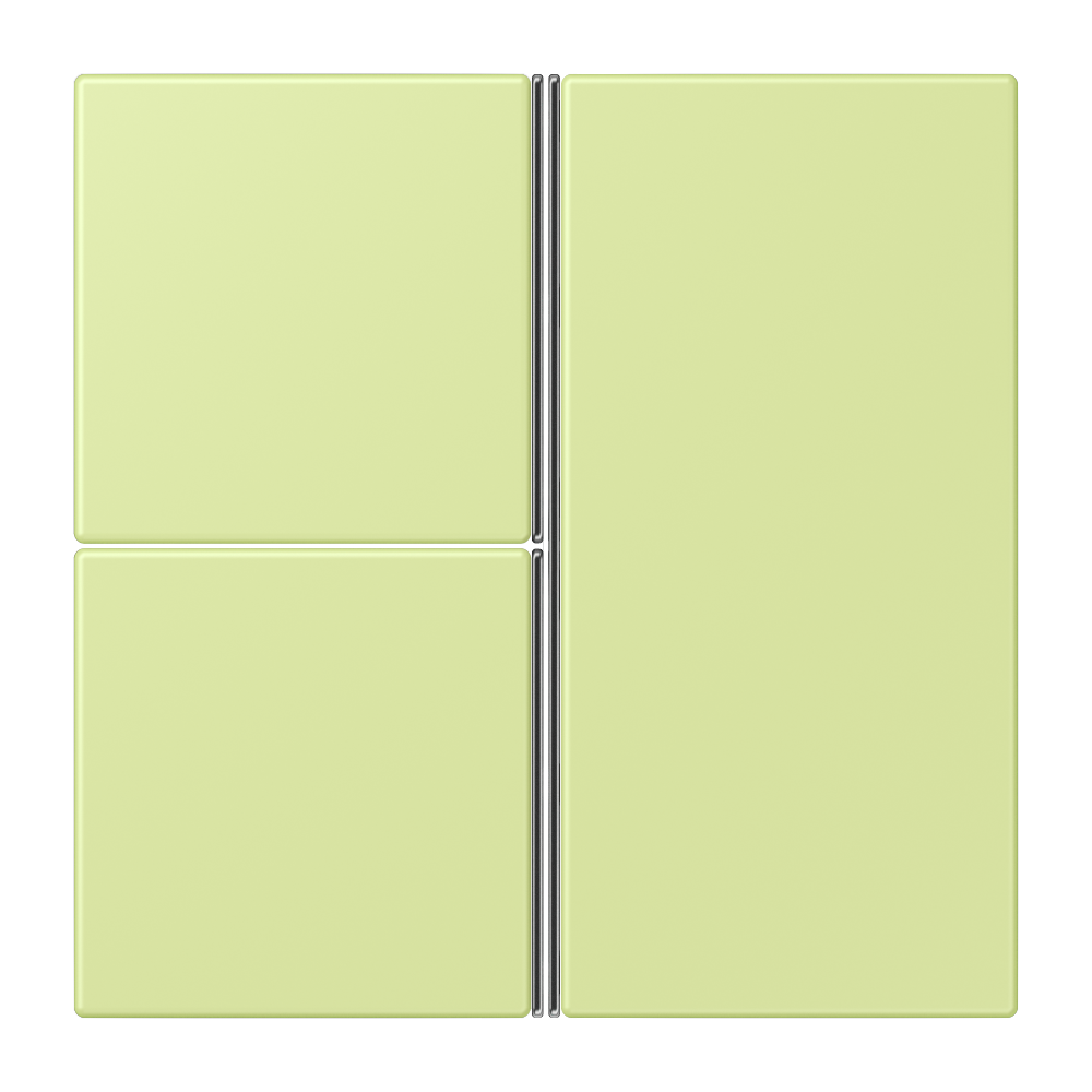 JUNG Taste 3t Schalter ver_jau_cla mt LC 403 TSA 222 f.Bussystem