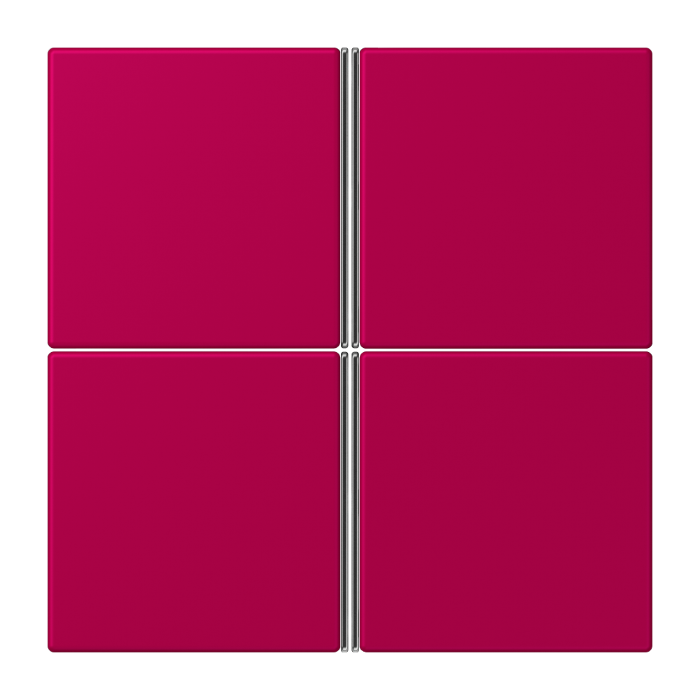 JUNG Taste_4t Schalter rou_rub mt LC 404 TSA 230 f.Bussystem