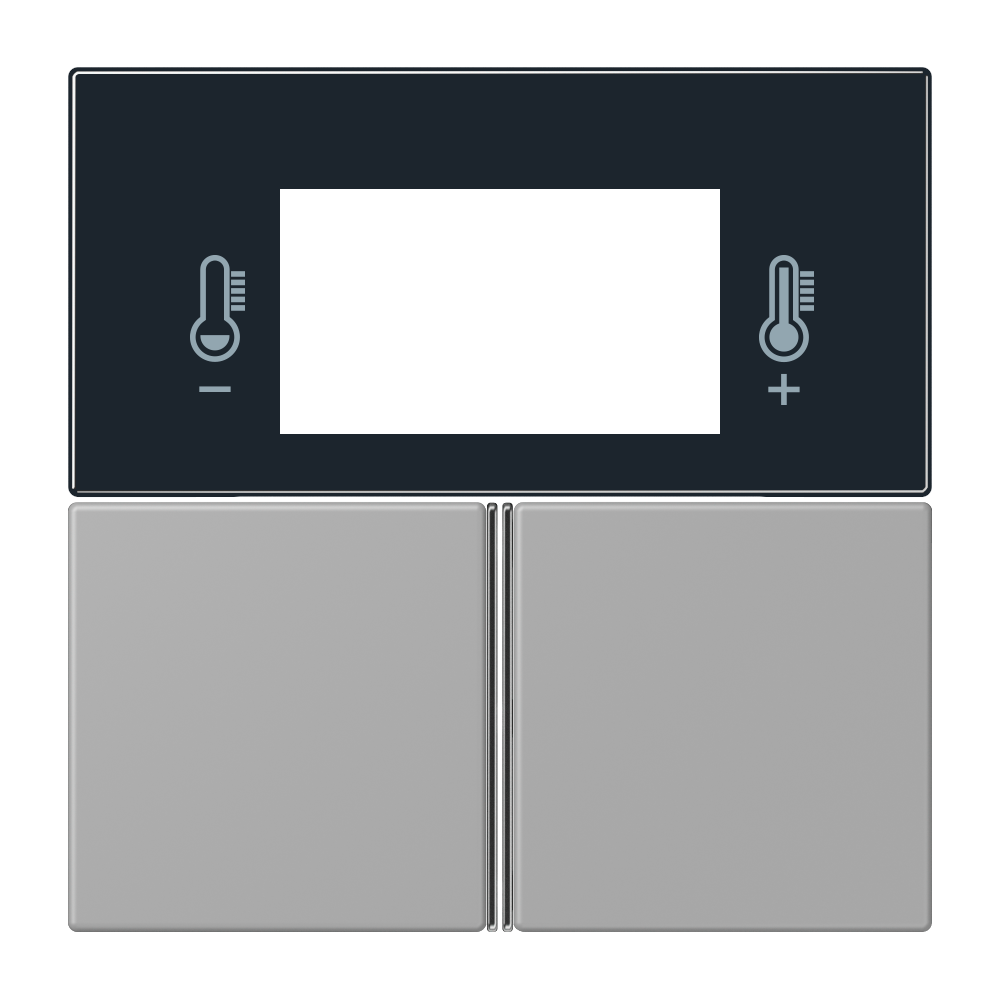 JUNG Taste 3t Schalter gri_moy mt LC 4093 TSA 204 f.Bussystem