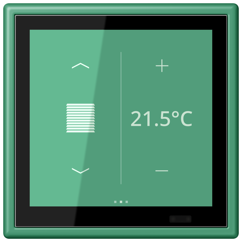 JUNG Bedienelement KNX Kst ver_59 UP LC 459 D 1S 250 6Bet man.SollwVerst