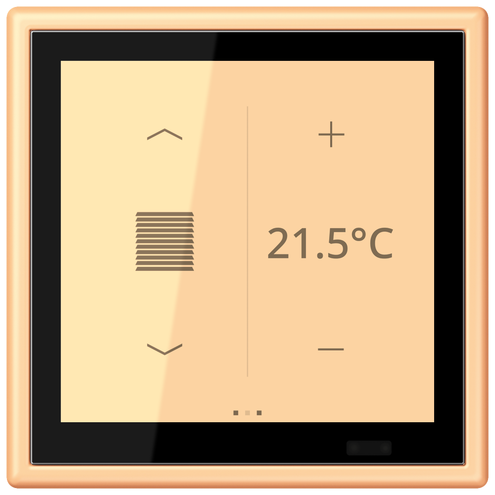 JUNG Bedienelement KNX Kst ter_sie_59 UP LC 459 D 1S 258 6Bet man.SollwVerst