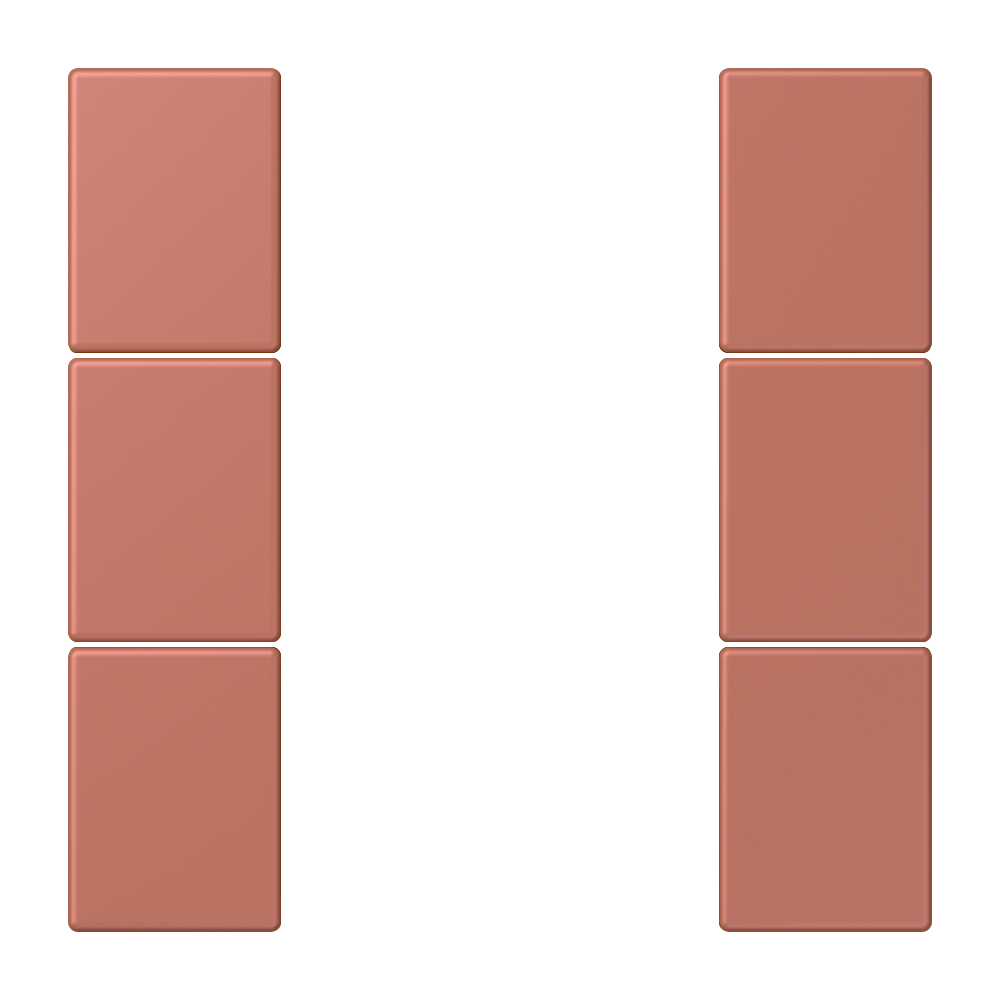 JUNG Taste 3t Schalter ter_sie_briq mt LC 503 TSA 236 f.Bussystem