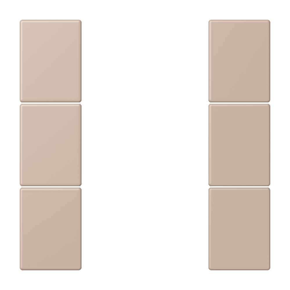 JUNG Taste 3t Schalter omb_bru_cla mt LC 503 TSA 240 f.Bussystem