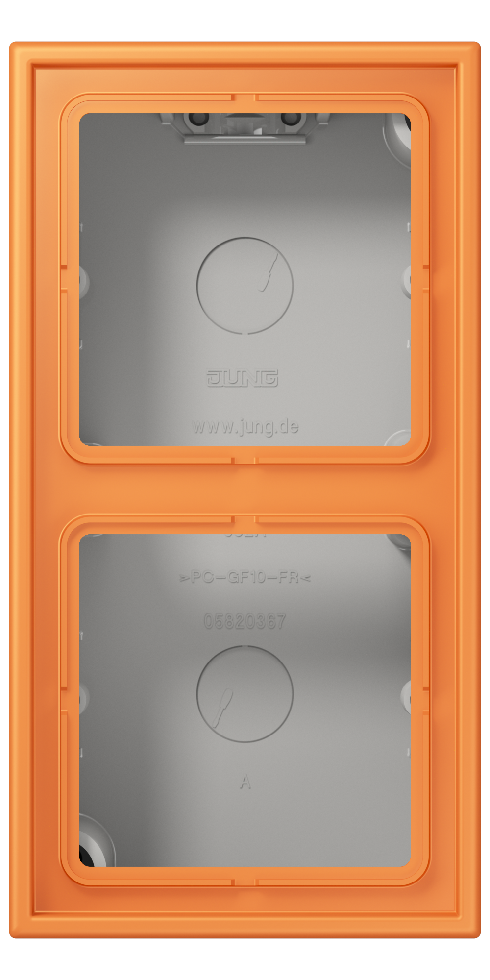 JUNG Gehäuse AP 2f Kst or mt AP-Geh IP2X LC 582 A 225