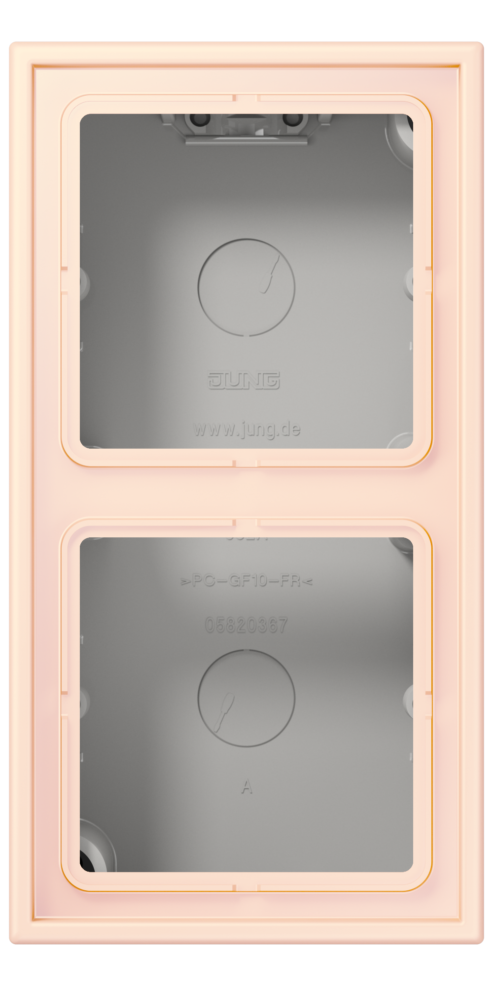 JUNG Gehäuse AP 2f Kst or mt AP-Geh IP2X LC 582 A 226