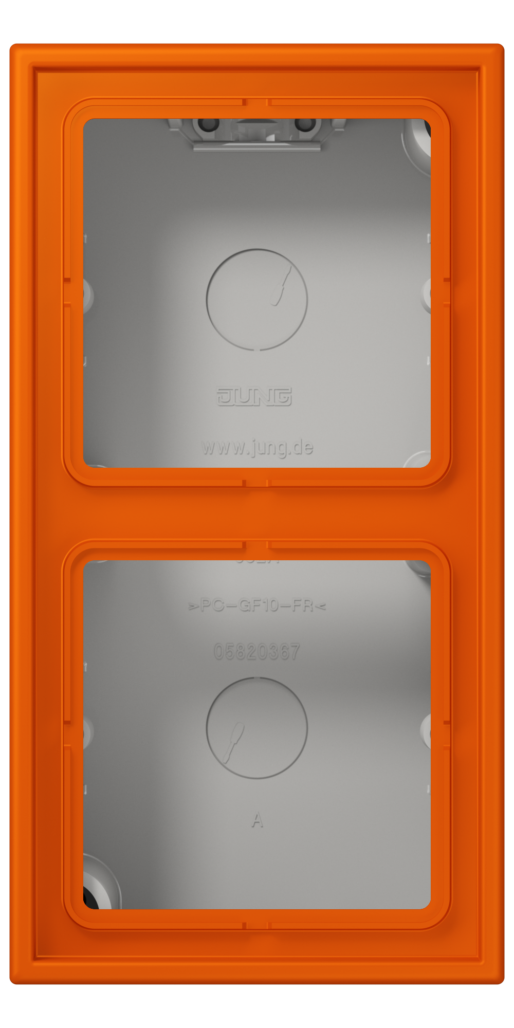 JUNG Gehäuse AP 2f Kst or mt AP-Geh IP2X LC 582 A 260