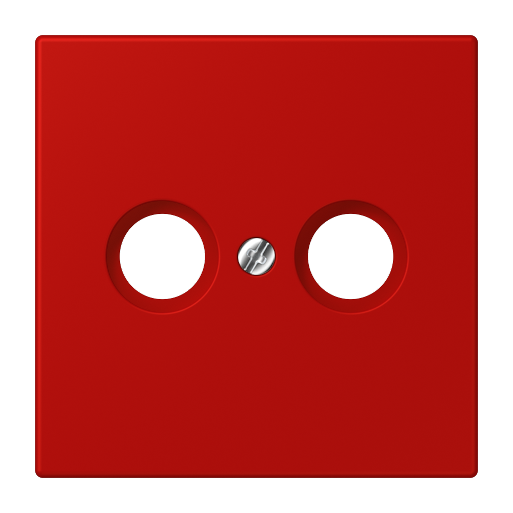 JUNG Zentralplatte Ant.dose rou_ver_31 LC 990 TV 227 Schraubbef