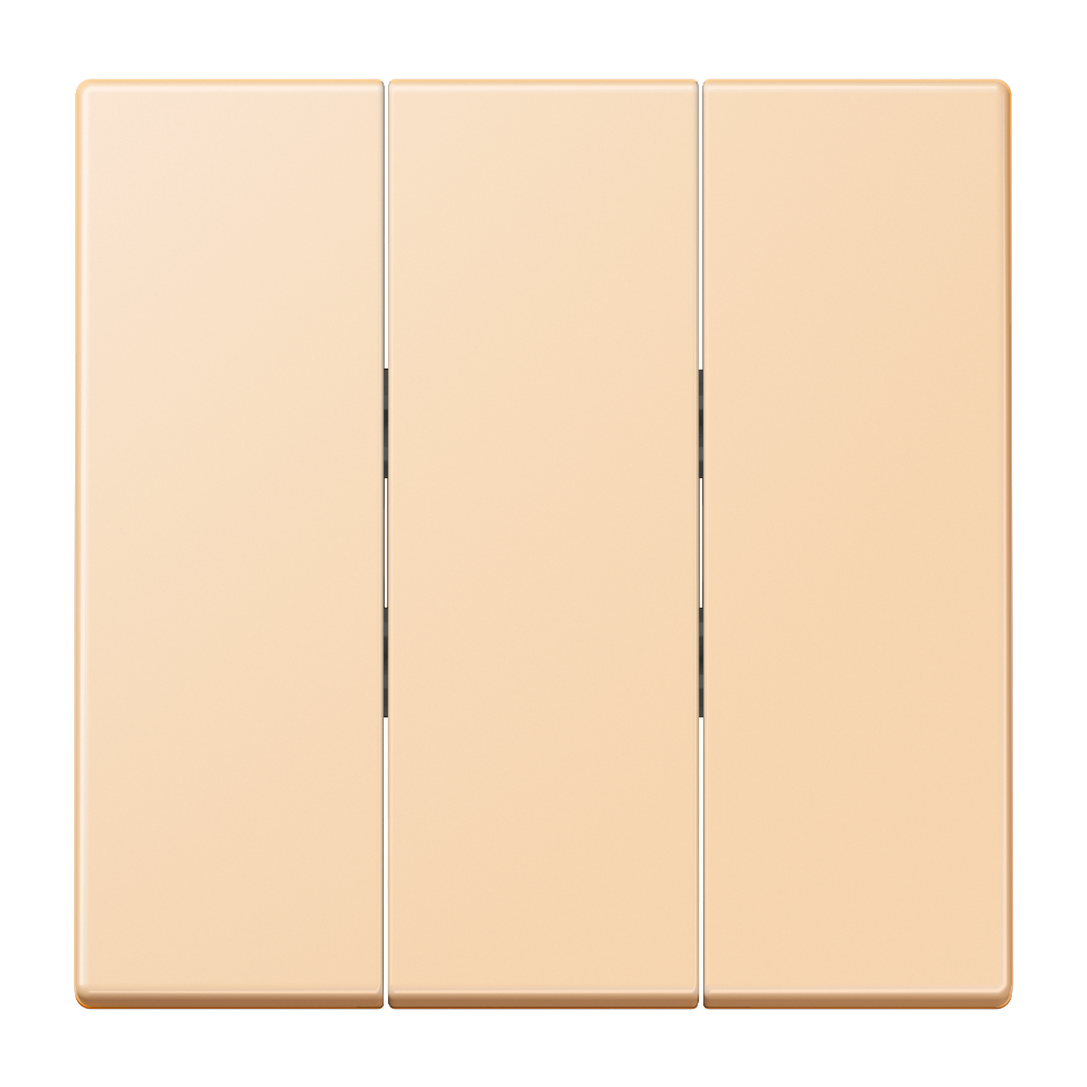 JUNG Wippe 3t Schalter ocre mt LC 993 BF 223 f.Bussystem