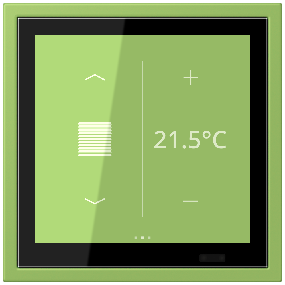 JUNG Bedienelement KNX Kst ver_31 UP LCZ 459 BF D 1S 220 6Bet man.SollwVerst