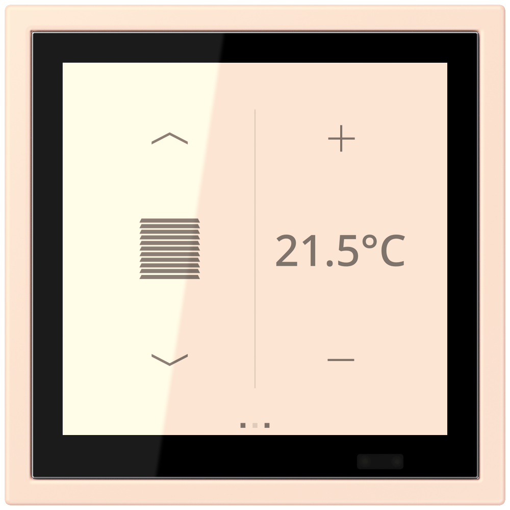 JUNG Bedienelement KNX Kst or UP 6Bet LCZ 459 BF D 1S 226 man.SollwVerst