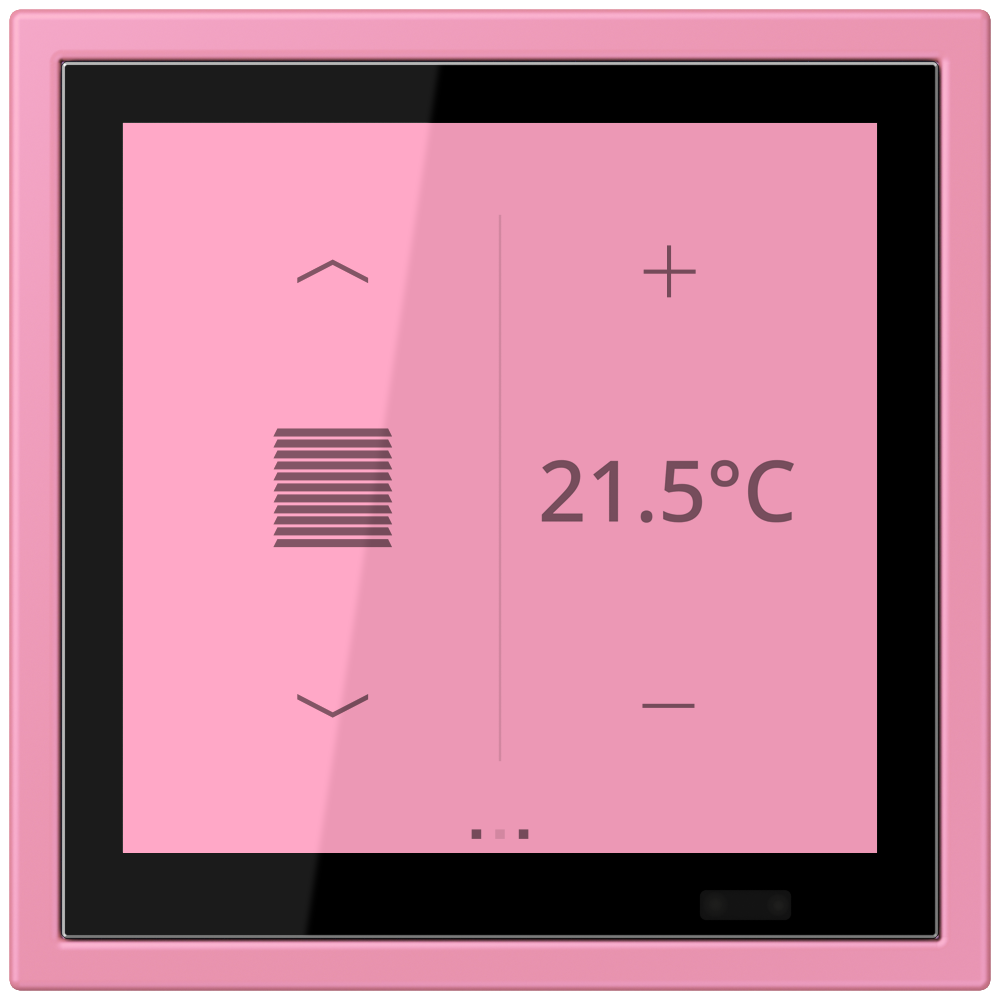 JUNG Bedienelement KNX Kst ros_vif UP LCZ 459 BF D 1S 246 6Bet man.SollwVerst