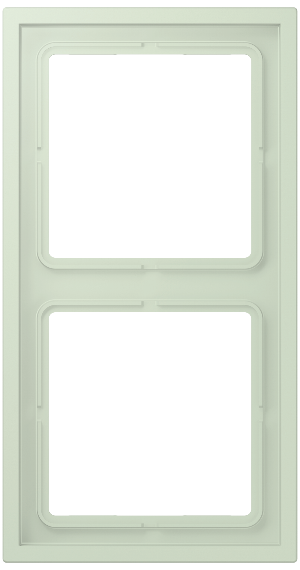 JUNG Einbaurahmen 2f ver_ang_pal mt Kst LCZ 982 BF 218 f.GEB-K