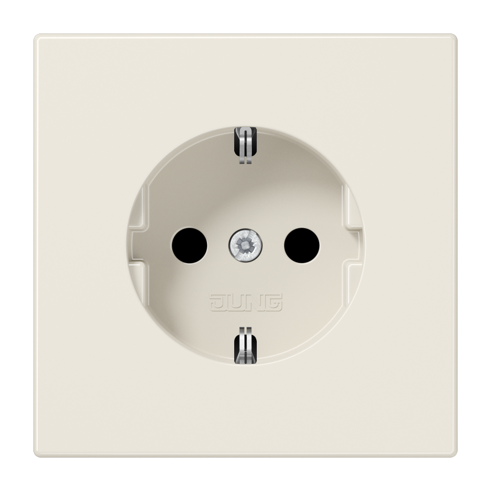 JUNG Steckdose 1f ws glz UP IP2X LS 1520 BF