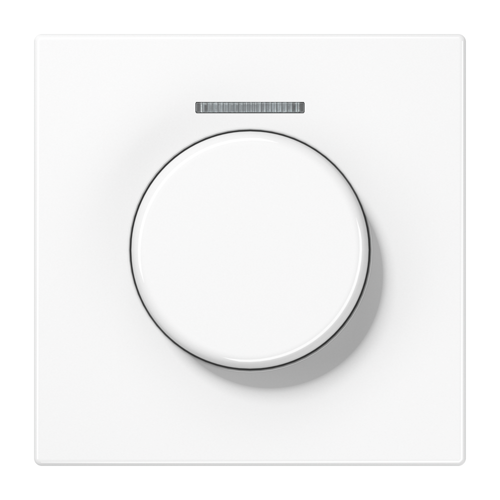 JUNG Drehknopf Symbol Dimmer aws glz LS 1940 KO5 WW