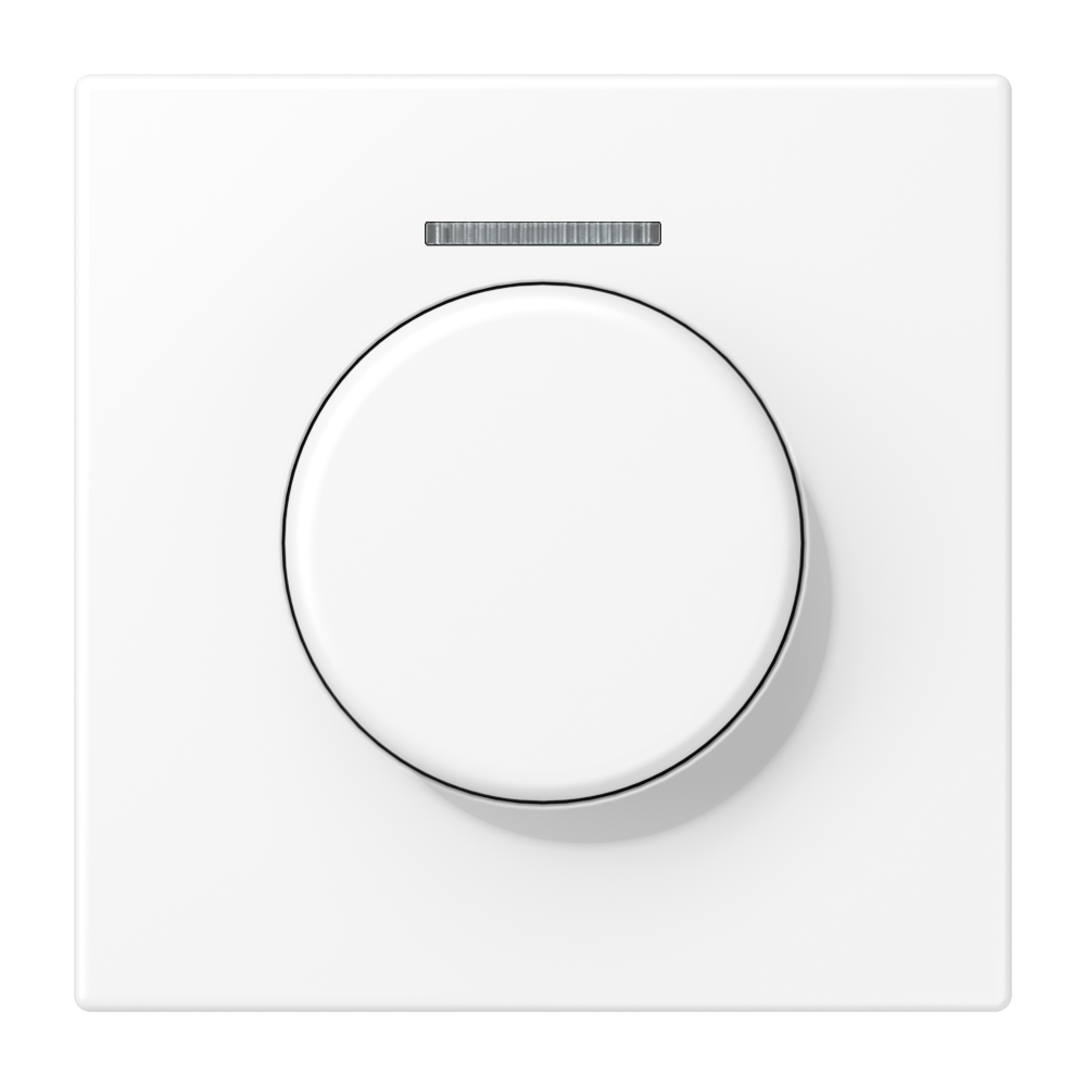JUNG Drehknopf Symbol Dimmer schn-ws mt LS 1940 KO5 WWM