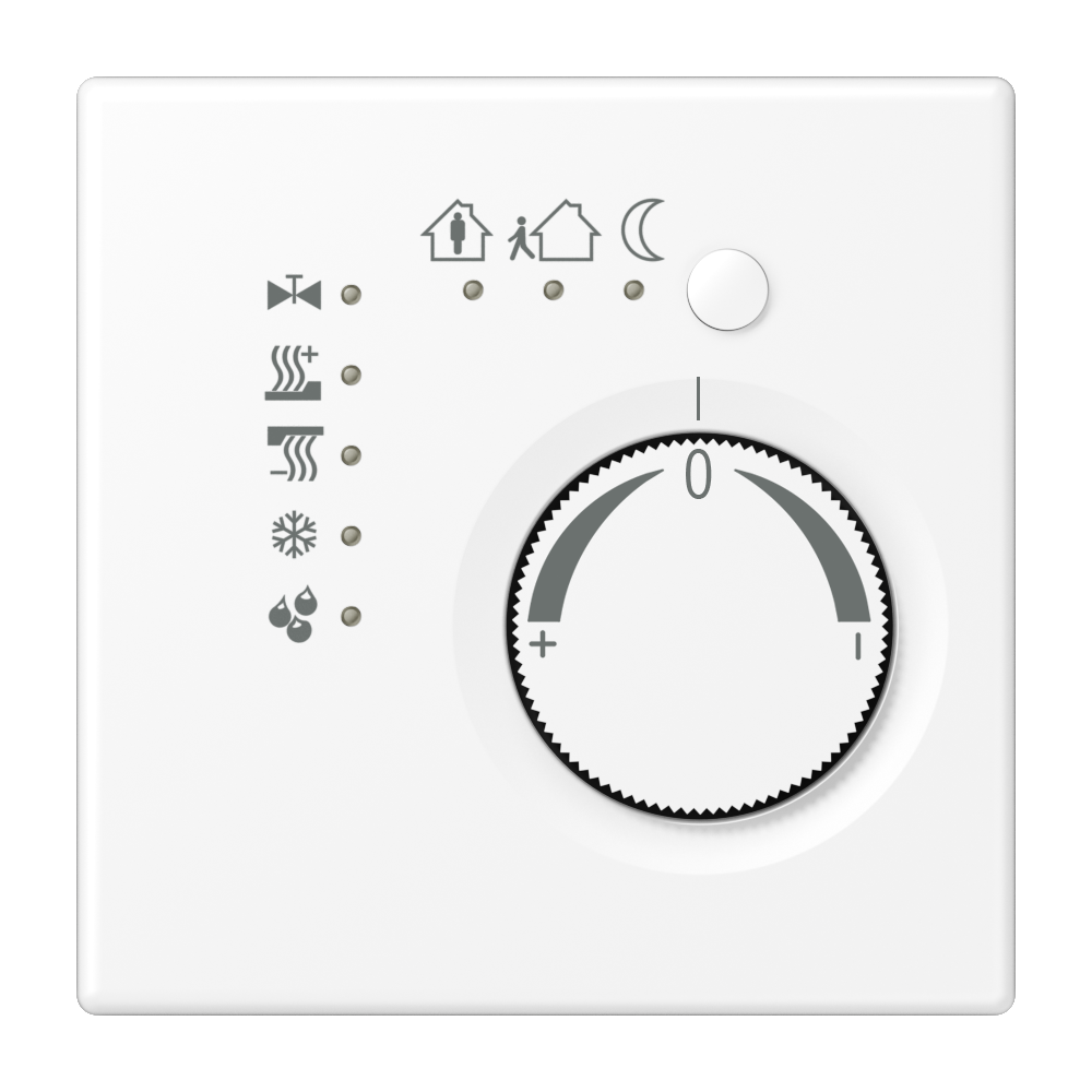 JUNG Raumtemperaturregler UP KNX schn-ws LS 2178 WWM mt Bedienelement LED