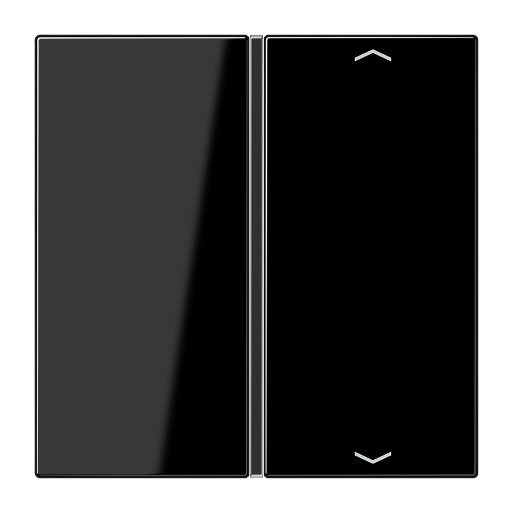 JUNG Wippe 1t Jalousie sw glz Pfeile LS 401 TSAP SW f.Bussystem