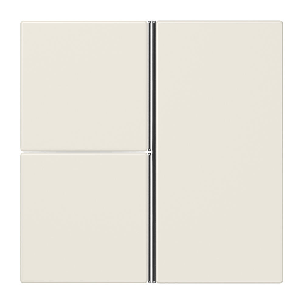 JUNG Taste 3t Schalter ws glz LS 403 TSA f.Bussystem