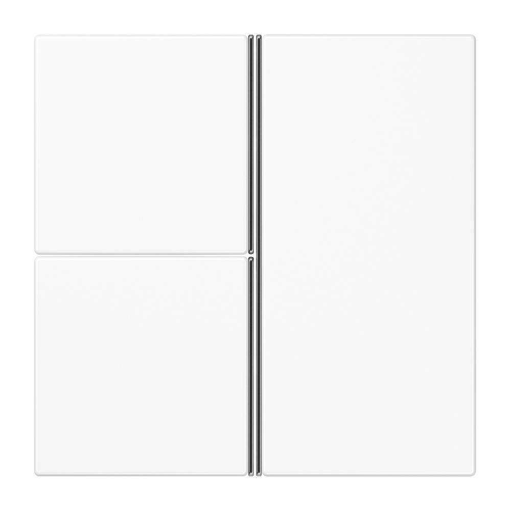 JUNG Taste 3t Schalter aws glz LS 403 TSA WW f.Bussystem