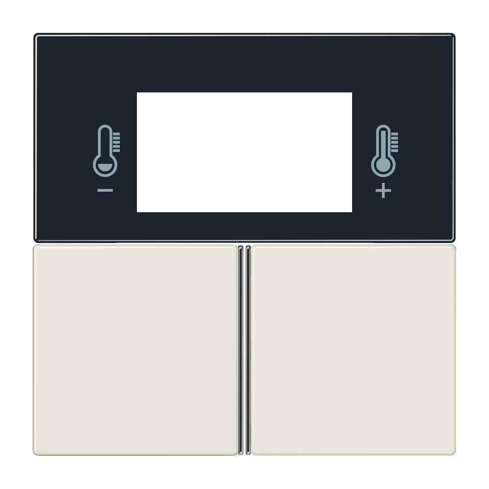 JUNG Taste 3t Schalter ws glz LS 4093 TSA f.Bussystem