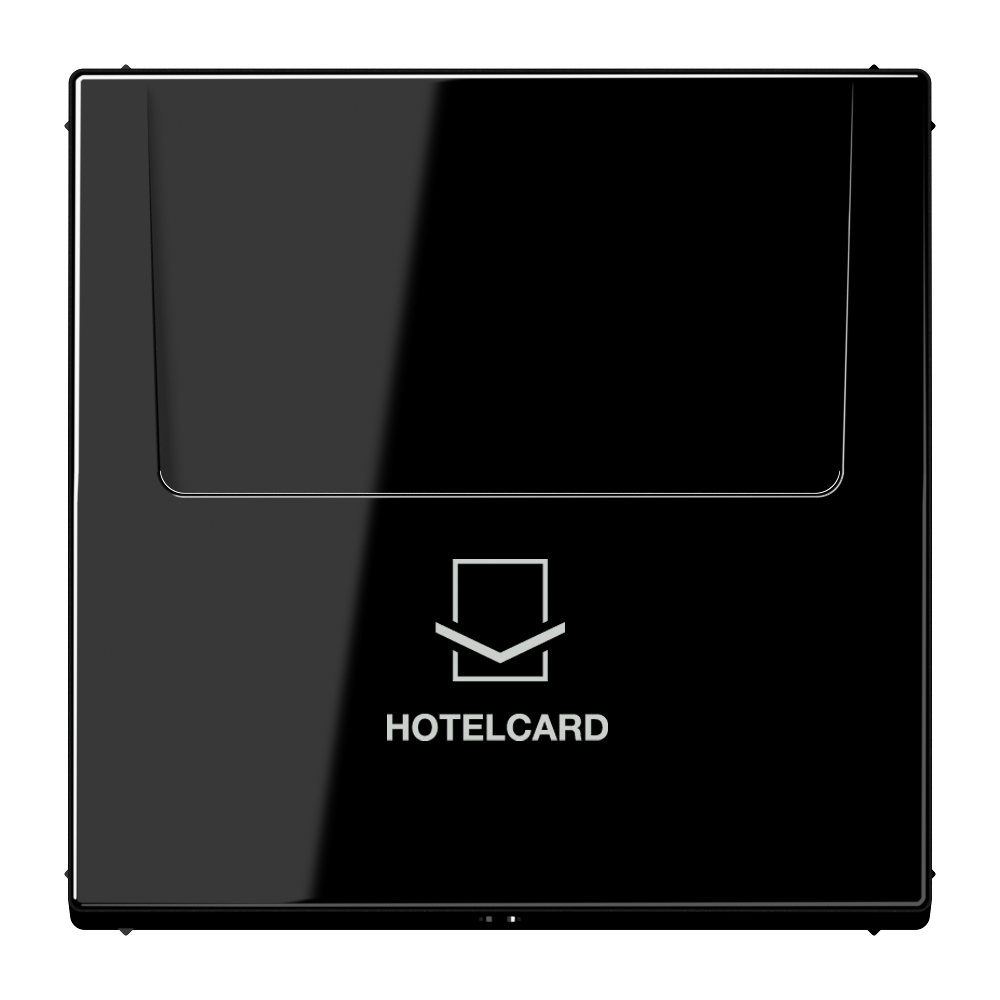 JUNG Hotelcard Schalter sw glz LS 590 CARD SW