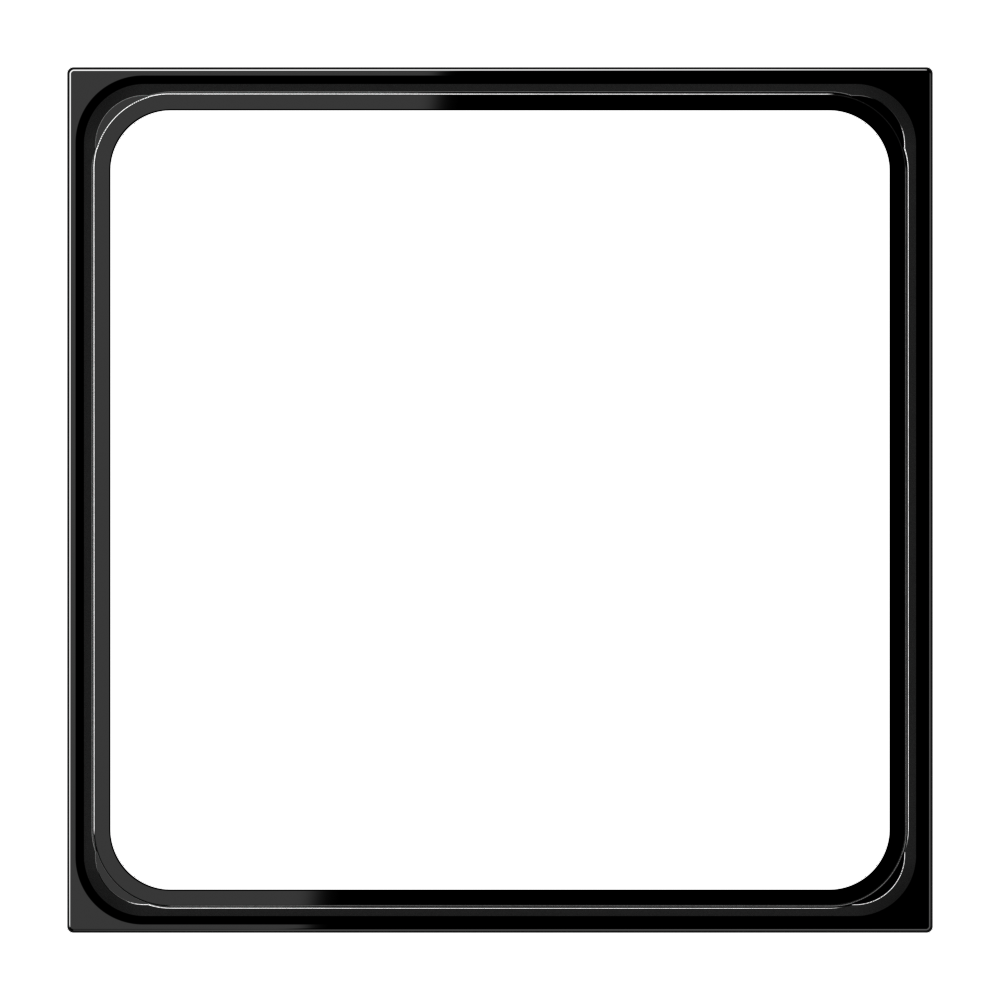 JUNG Zwischenrahmen sw 55x55mm LS 981 Z SW