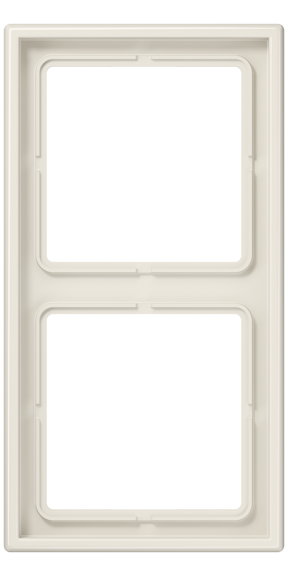 JUNG Einbaurahmen 2f ws glz Kst f.GEB-K LS / LS 990 LS 982 W