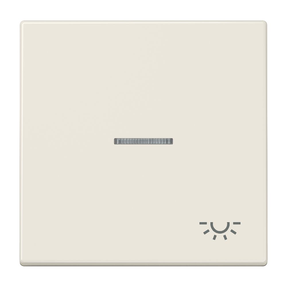 JUNG Wippe 1t Schalter ws glz Licht LS 990 KO5 L f.Bussystem