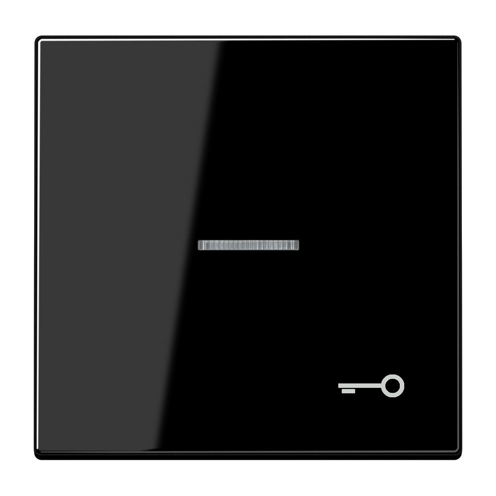 JUNG Wippe 1t Schalter sw glz Schl/Tür LS 990 KO5 T SW f.Bussystem