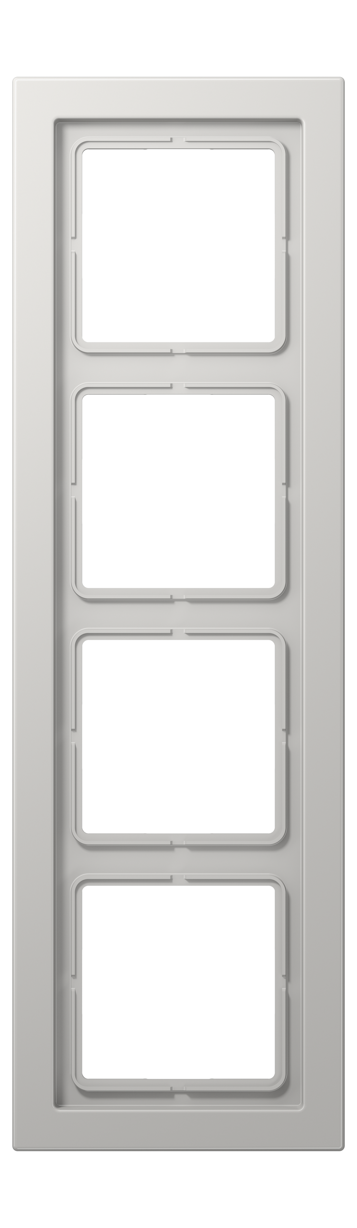 JUNG Einbaurahmen 4f lgr glz Kst f.GEB-K LS / LS-DESIGN LSD 984 LG