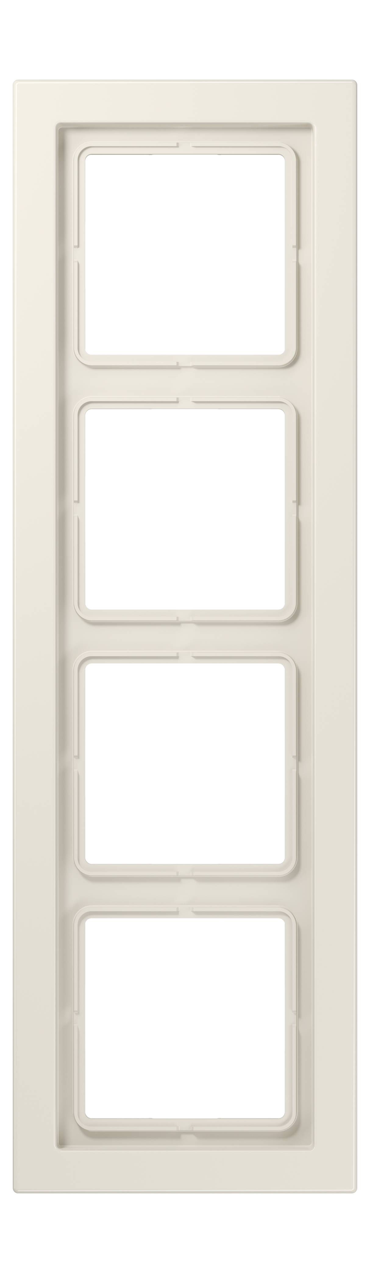 JUNG Einbaurahmen 4f ws glz Kst f.GEB-K LS / LS-DESIGN LSD 984 W